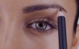 Как рисовать брови карандашом поэтапно для начинающих