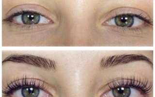 Процедура ламинирования ресниц желатином