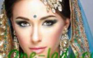 Макияж в индийском стиле