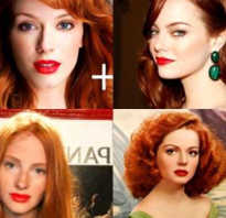 Макияж для серых глаз и рыжих волос