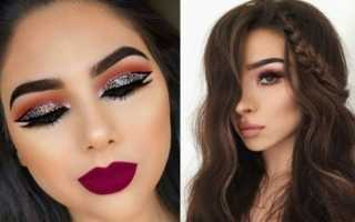 Цвет помады для карих глаз