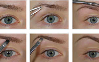 Как нарисовать брови карандашом поэтапно на лице