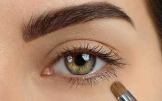 Как правильно красить брови краской