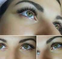 Как делают натуральное наращивание ресниц??