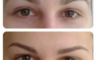 Ламинирование бровей в домашних условиях