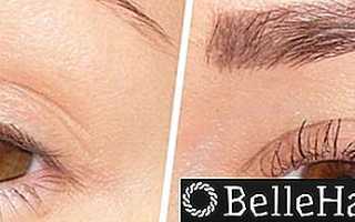 Как разводить краску для бровей