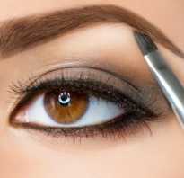 Как сделать тени для бровей