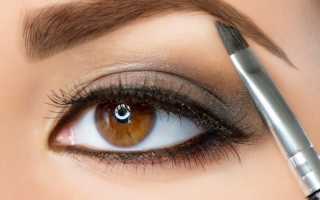 Как сделать тени для бровей