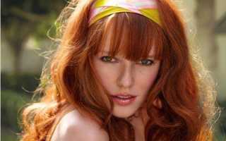 Зеленые глаза рыжие волосы