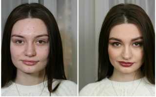 Как преобразить лицо с помощью красной туши?