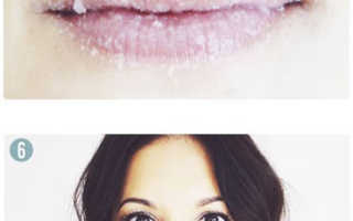 Макияж с черными губами