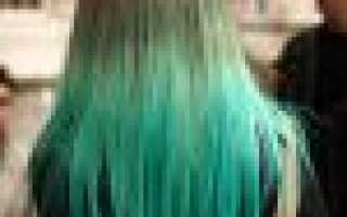 Как покрасить кончики волос тоником? Временная красота