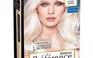 L’Oreal Paris Стойкая краска для волос «Preference, Платина Ультраблонд», 8 тонов осветления