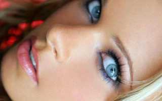 Макияж свадебный для голубых глаз