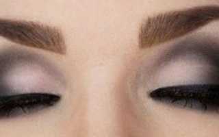 Вечерний макияж для серо зеленых глаз