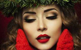 Макияж на Новый год 2020: пошагово+фото стильных образов