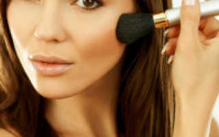 Как наносить румяна на вытянутое лицо