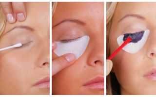 Как окрасить ресницы дома??