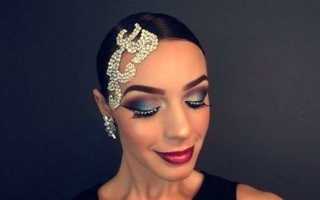 Макияж для сцены танцы