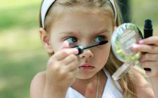 Макияж для девочек 10 лет