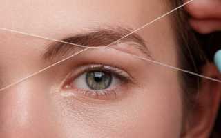 Как поменять форму бровей