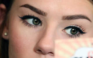 Как самой сделать форму бровей