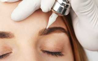 Как вывести татуаж бровей