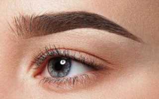 Чем покрасить брови надолго