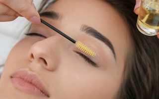 Лечение ресниц касторовым маслом