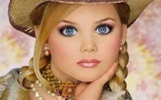 Как накраситься как кукла