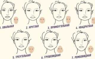 Макияж по типу лица
