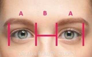 Брови форма в домашних условиях