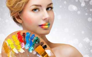 Как сделать черную помаду