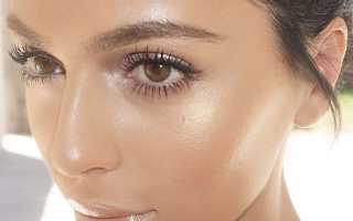 Как наносить хайлайтер на круглое лицо