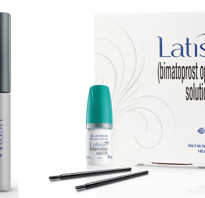 Средства для ресниц, обладающие косметическим и лечебно-восстанавливающим эффектом