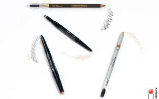 Как научиться рисовать брови карандашом поэтапно