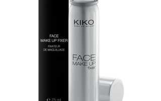 Обзор Face Make Up Fixer от Kiko Milano