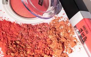 Коралловый цвет в макияже – тренд 2019