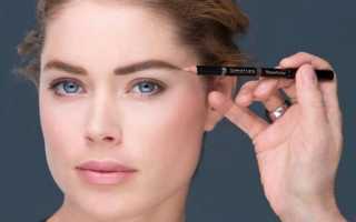 Как правильно пользоваться карандашом для бровей