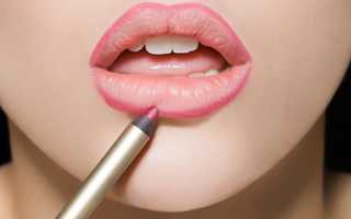 Как правильно наносить карандаш для губ