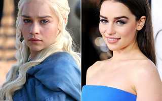 Макияж Эмилии Кларк и образ Дейенерис Таргариен