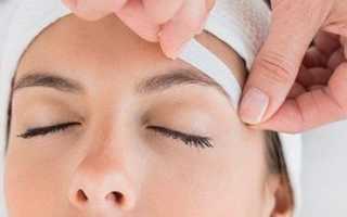 Как сделать брови воском