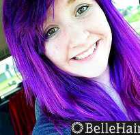 Как убрать фиолетовый оттенок с волос после окрашивания