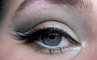 Свадебный макияж для серо голубых глаз