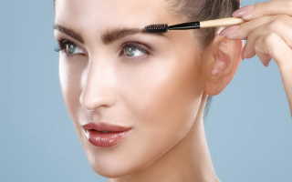 Как красить брови тушью для ресниц