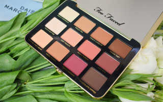 Too Faced Just Peachy Mattes: подробный обзор с фото