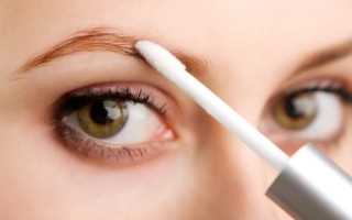 Обработка бровей после татуажа