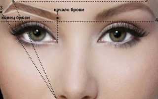 Чем обезжирить брови перед покраской