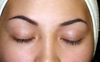 Татуаж бровей в домашних условиях