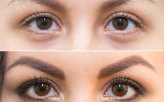 Как рисовать брови тенями